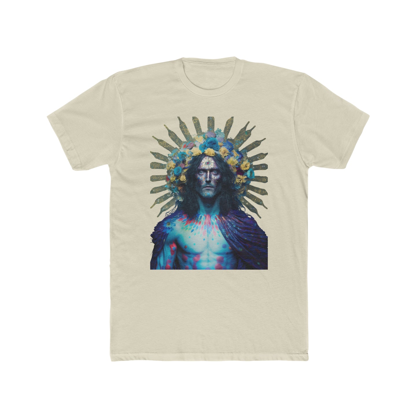 Blue Man with Crown