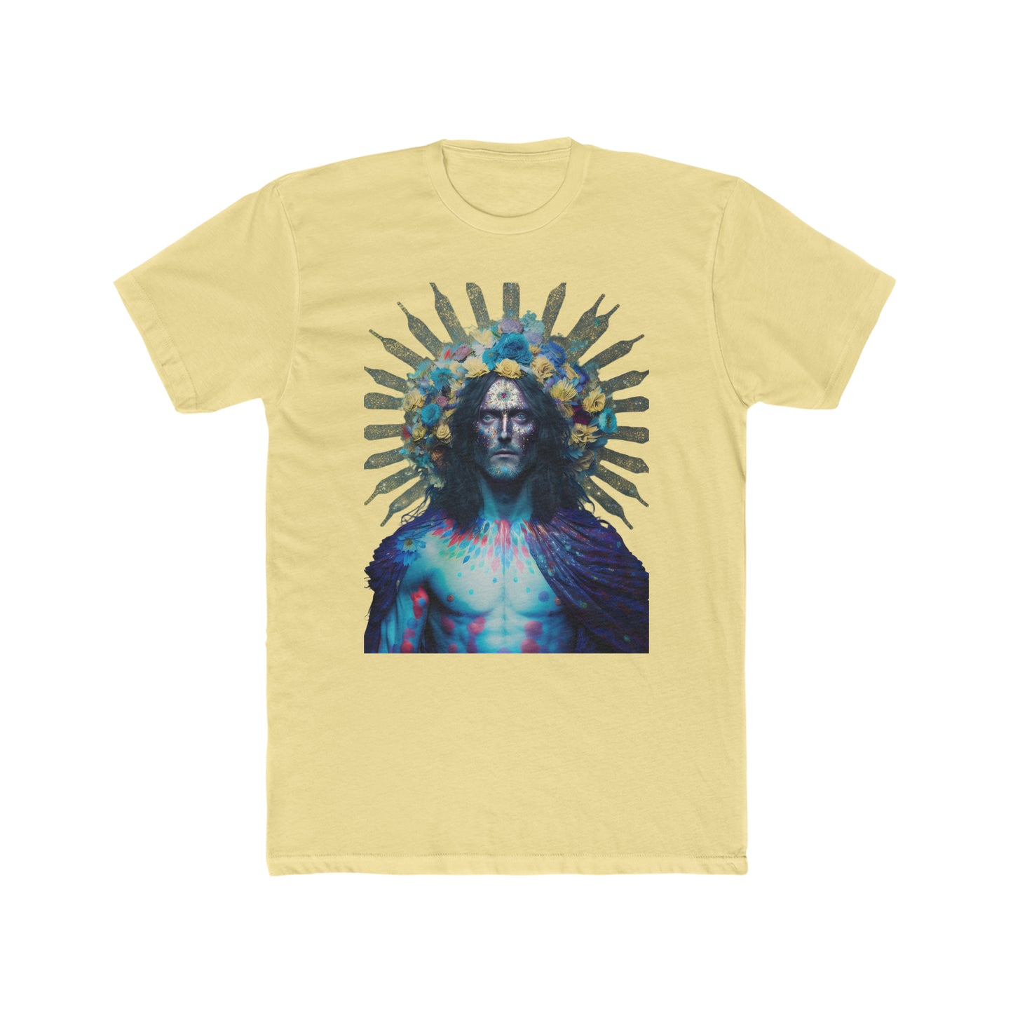 Blue Man with Crown