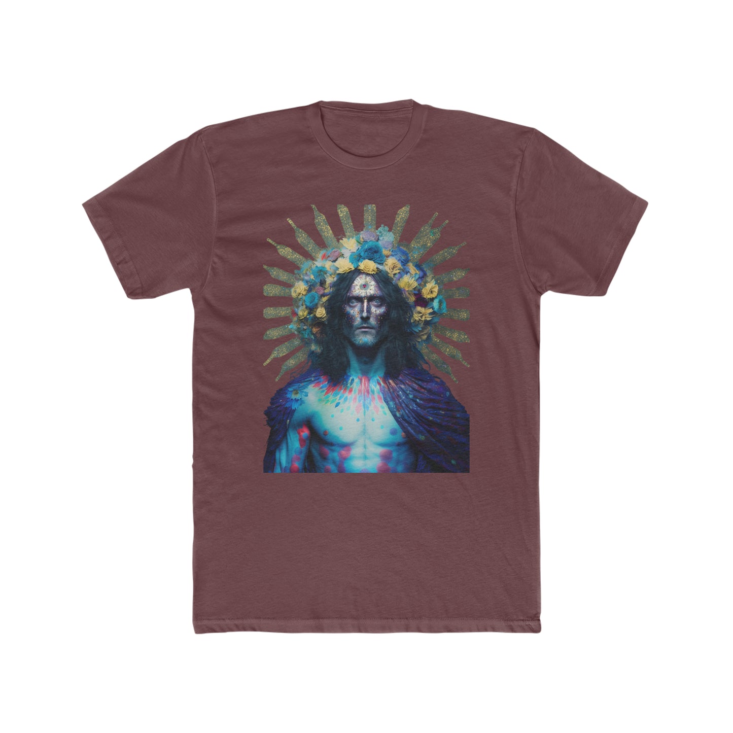 Blue Man with Crown