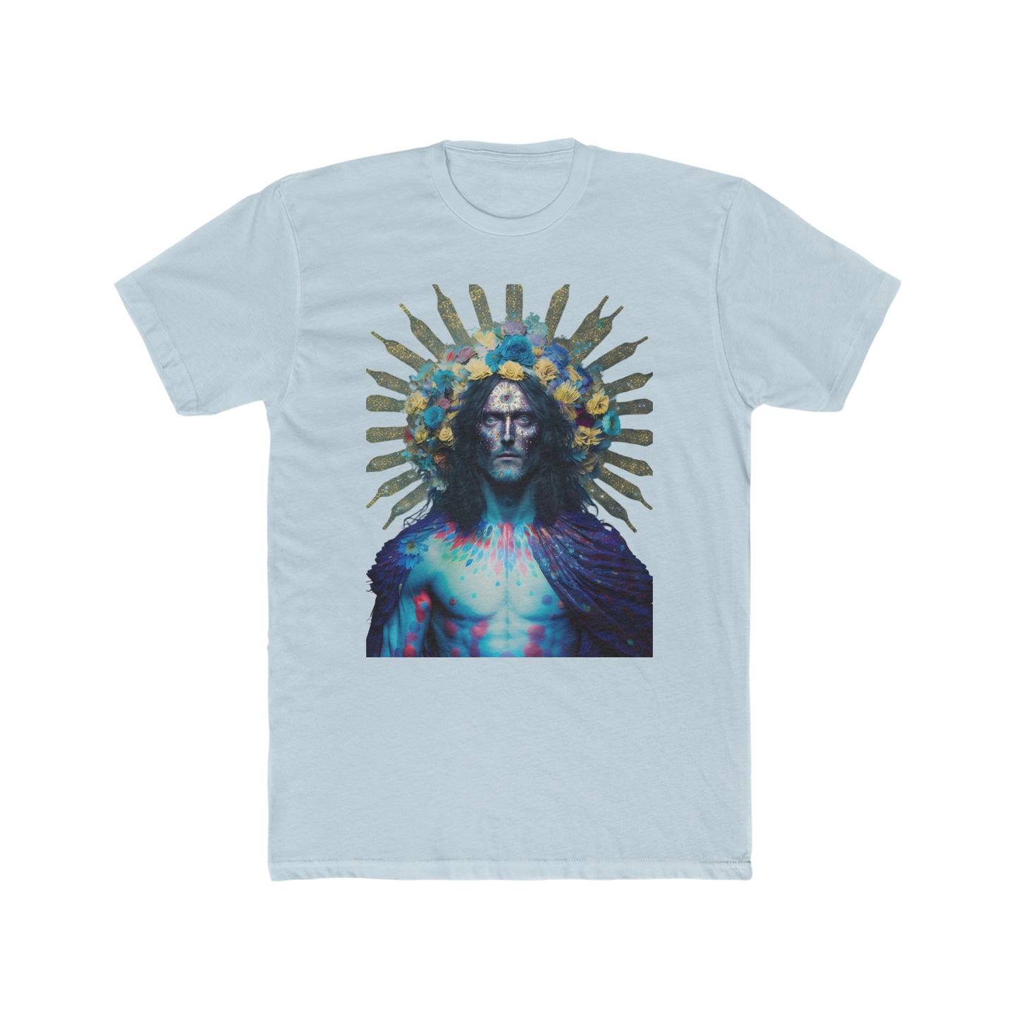 Blue Man with Crown