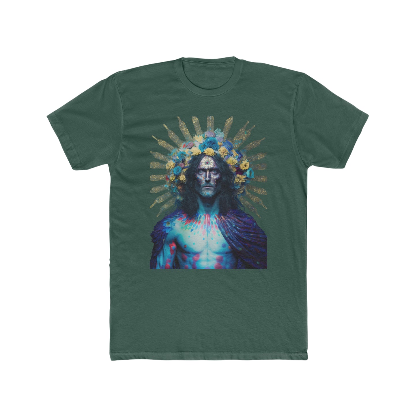 Blue Man with Crown