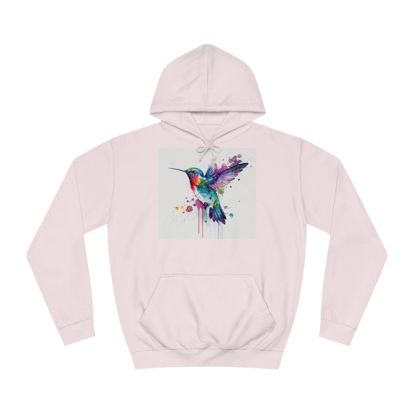 Hummingbird Watercolor Hoodie
