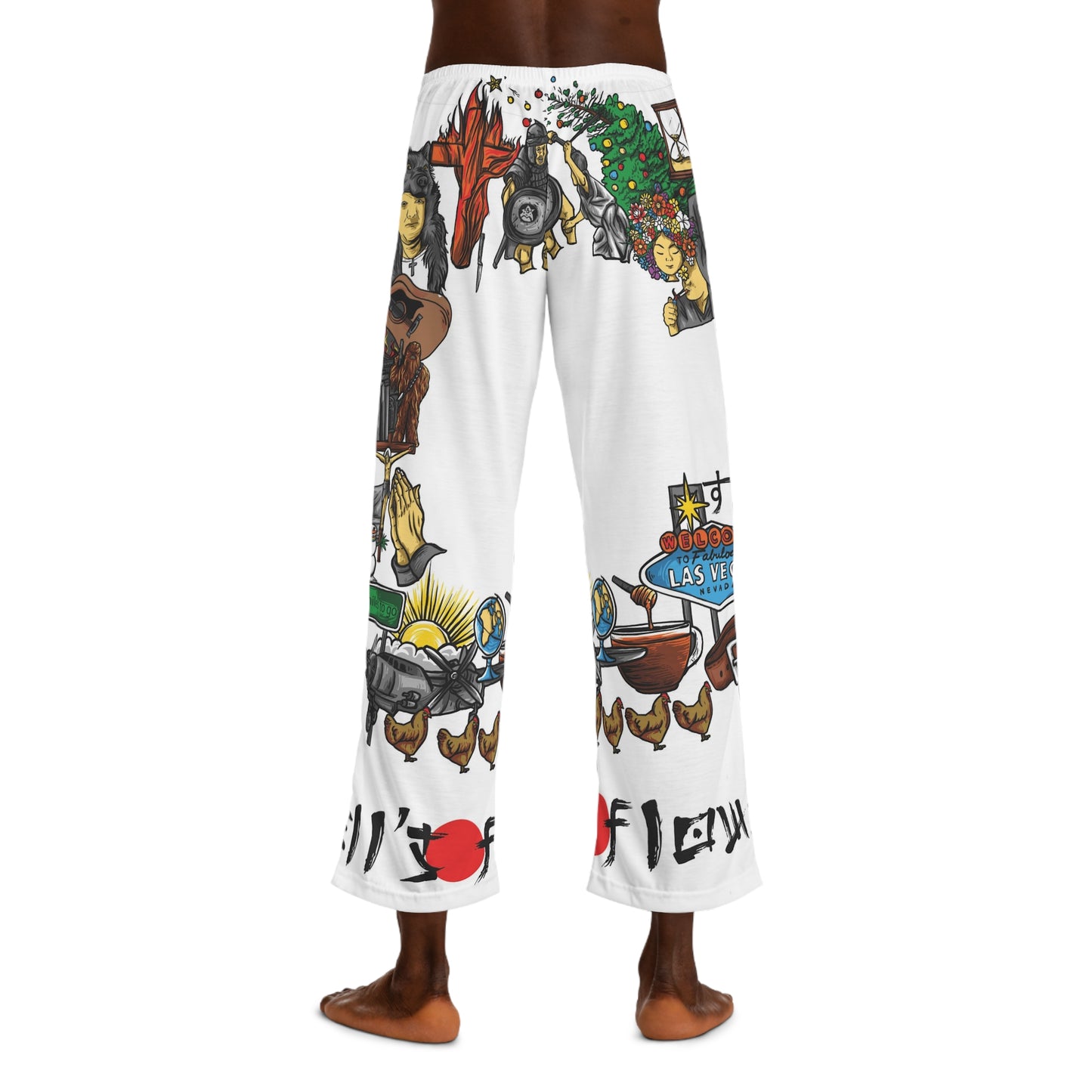 bell's flowers Album C original pajama pants