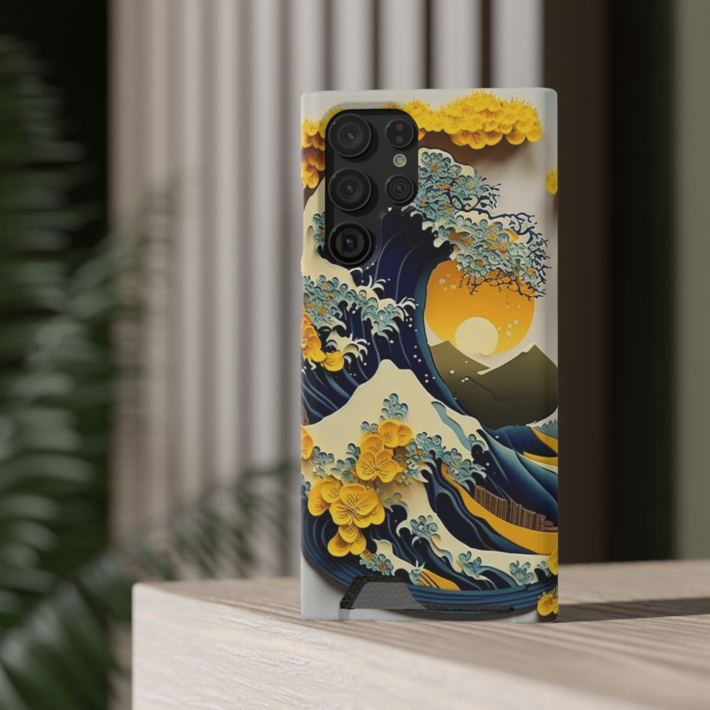 The Tourist White Phone Case With Card Holder