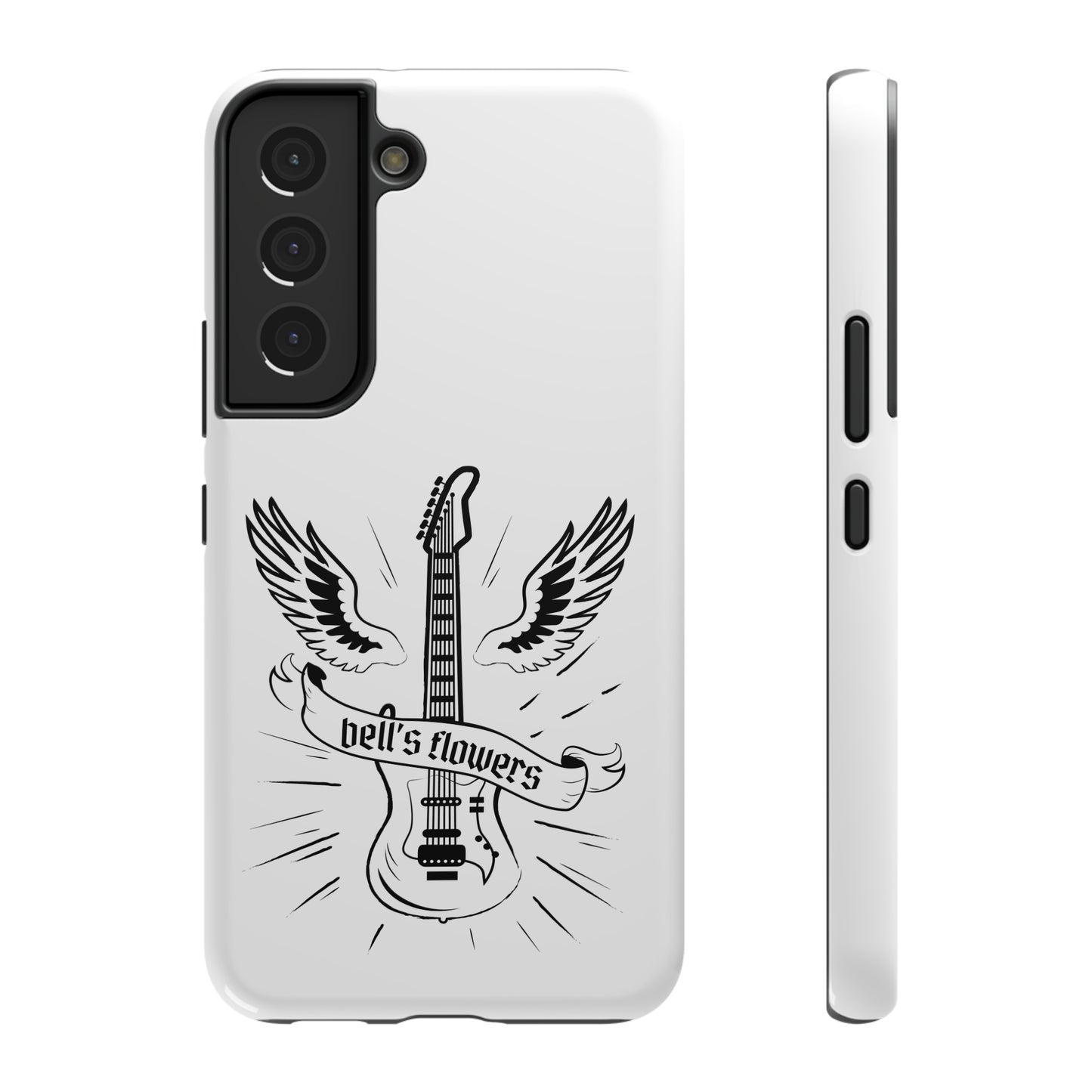 bell’s flowers Rock With Wings Phone Case