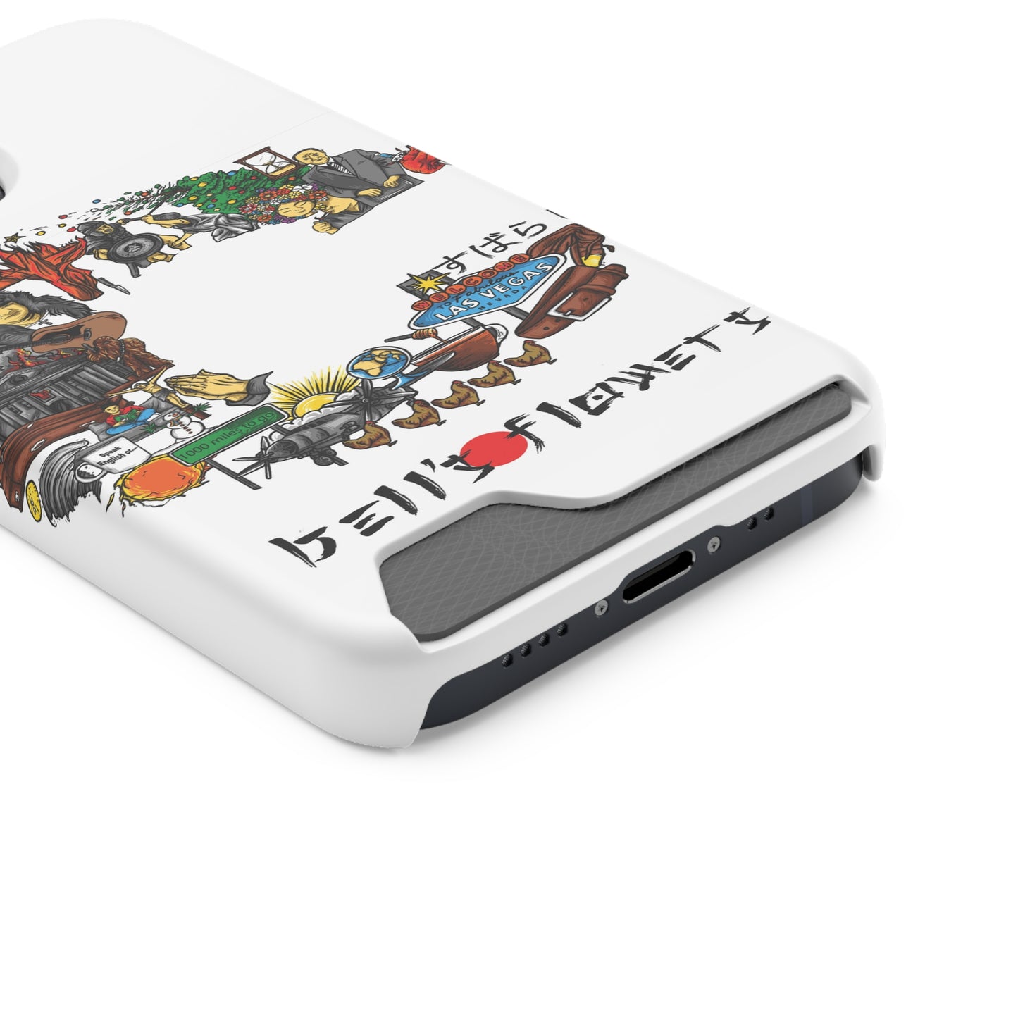 bell's flowers Album C original Phone Case With Card Holder