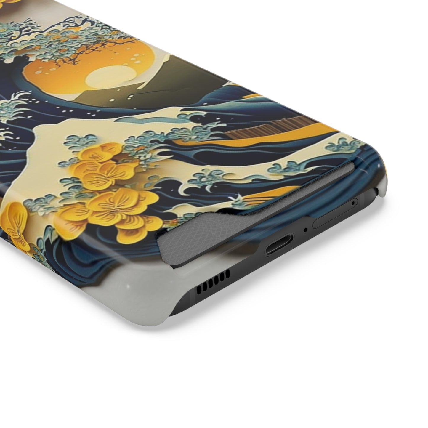 The Tourist White Phone Case With Card Holder