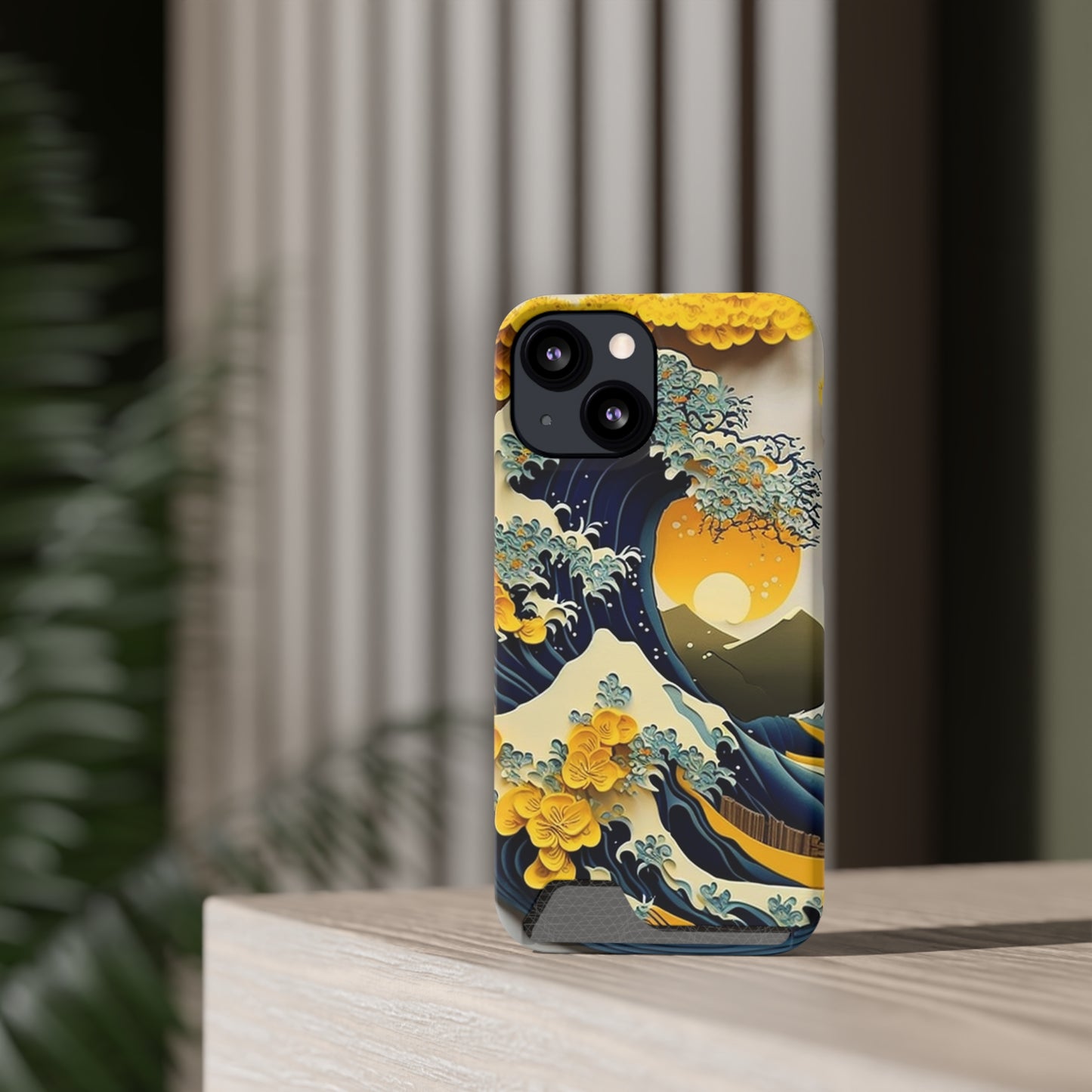 The Tourist White Phone Case With Card Holder