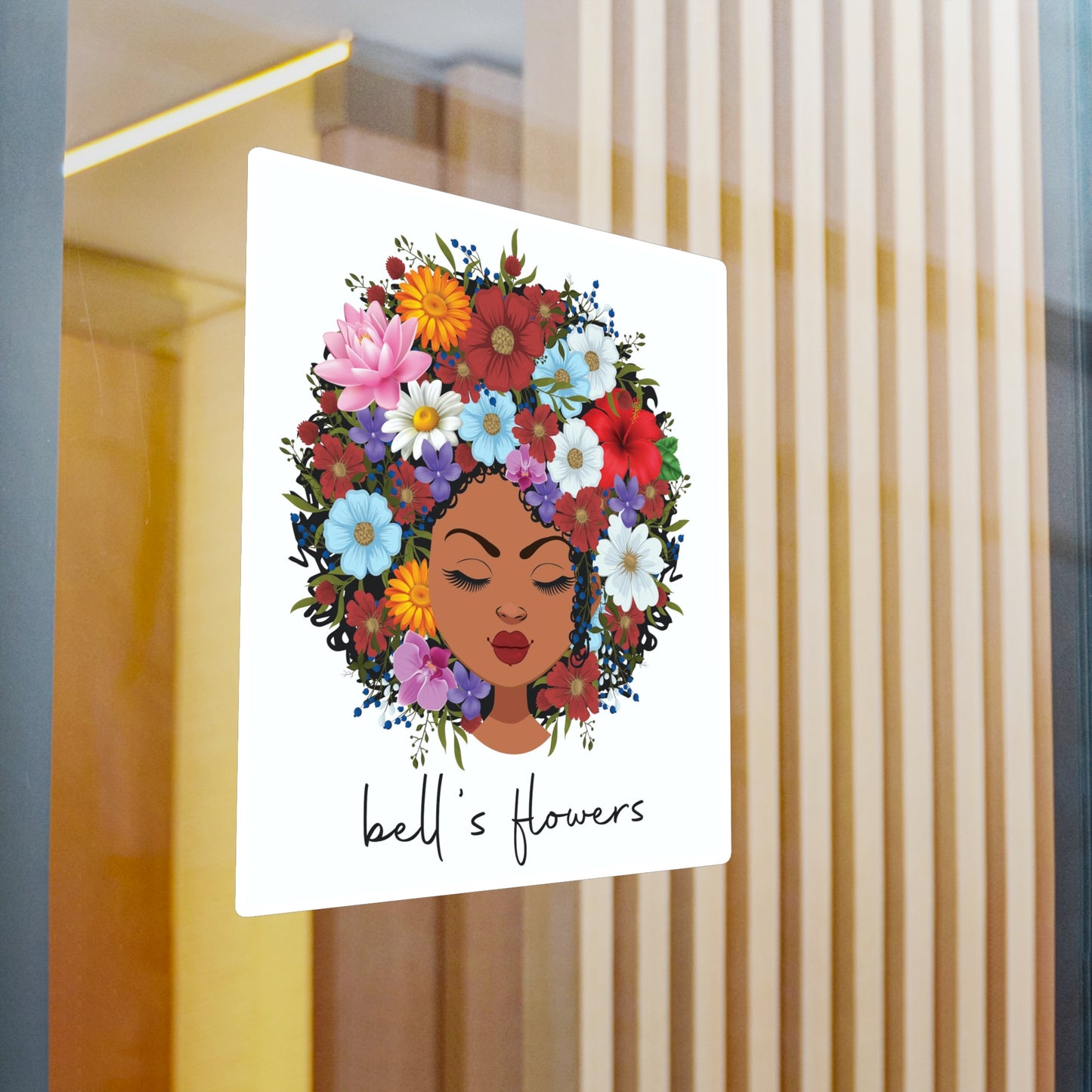 bell's flowers Original Logo Decals
