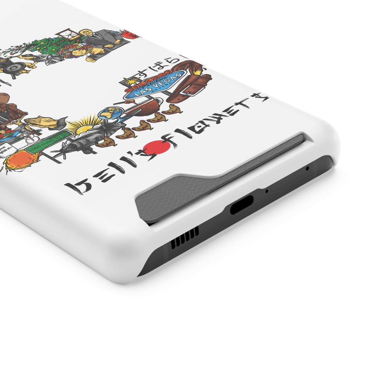 bell's flowers Album C original Phone Case With Card Holder