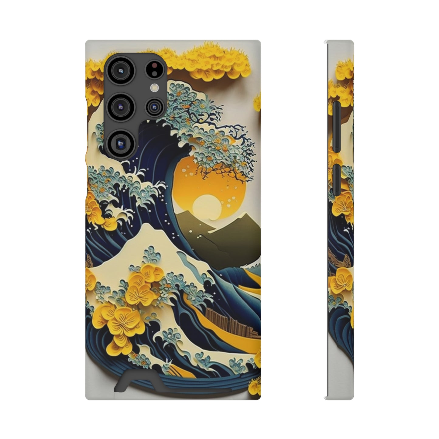 The Tourist White Phone Case With Card Holder