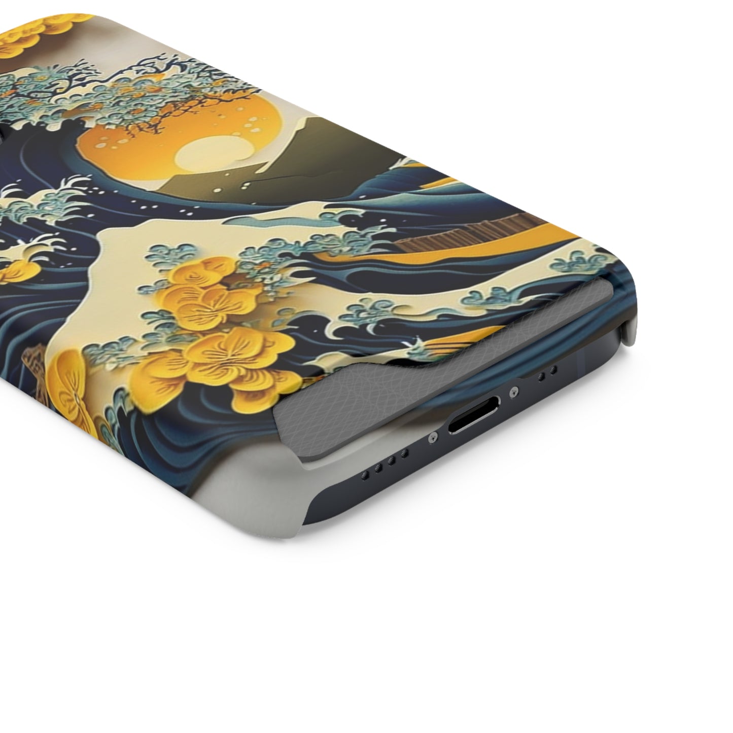 The Tourist White Phone Case With Card Holder