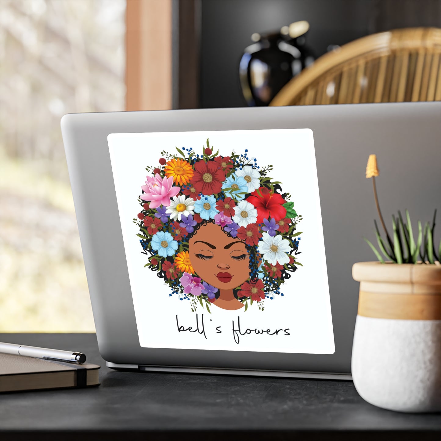 bell's flowers Original Logo Decals
