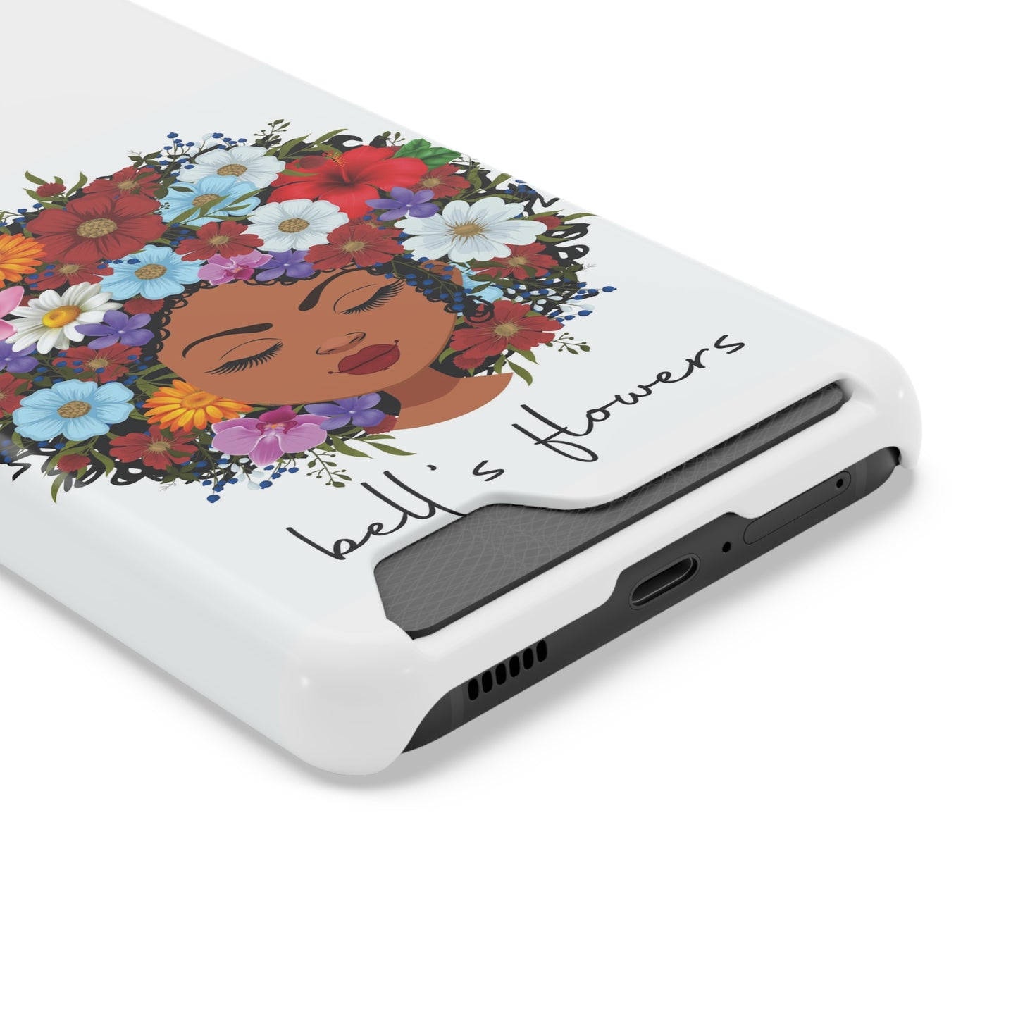 bell's flowers Original Logo Phone Case With Card Holder