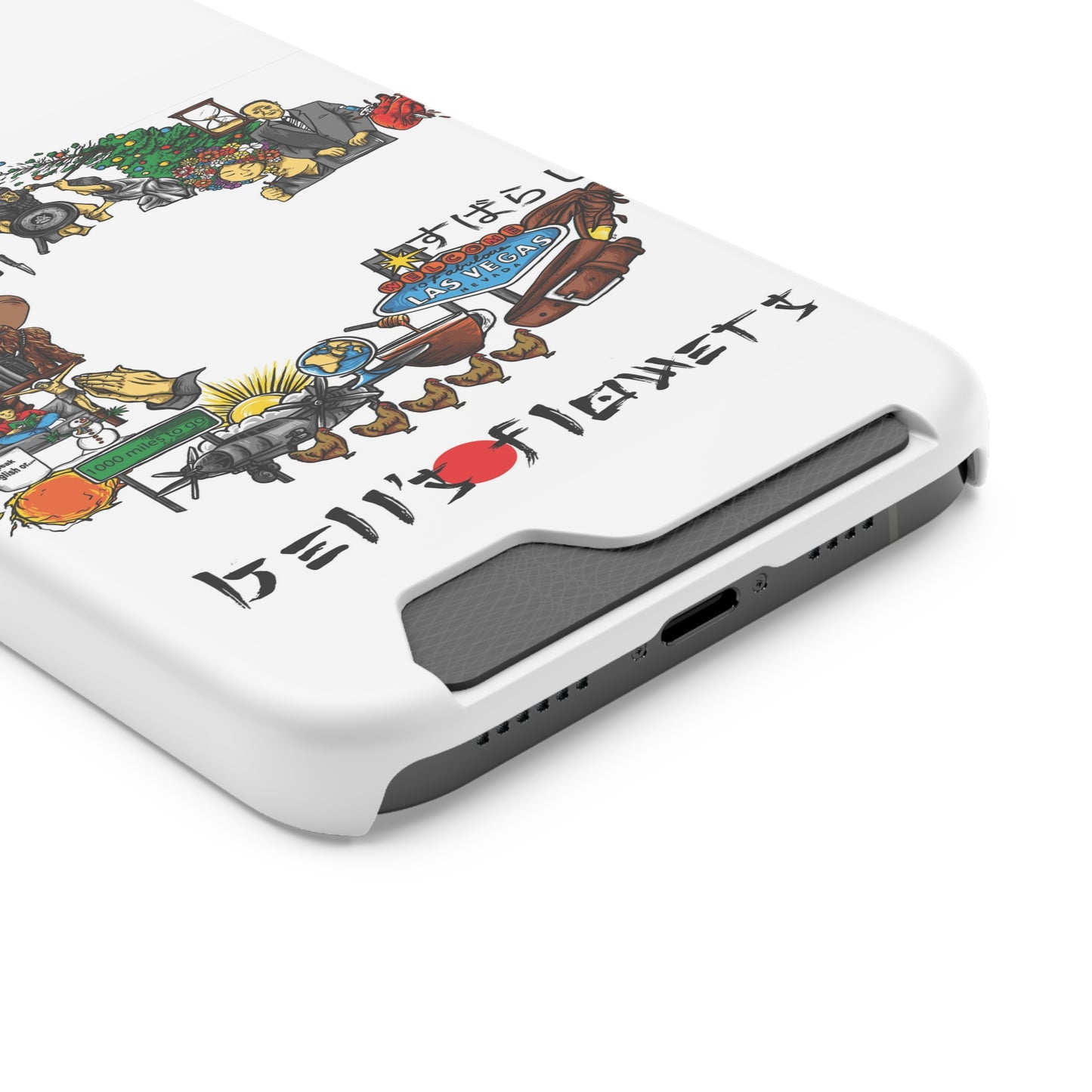 bell's flowers Album C original Phone Case With Card Holder