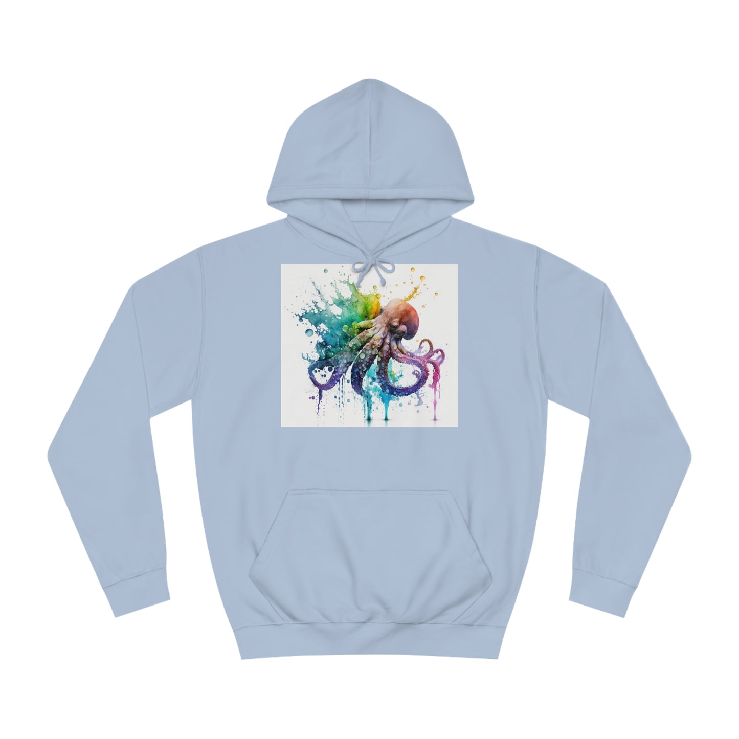 Octopus Drip Paint Hoodie