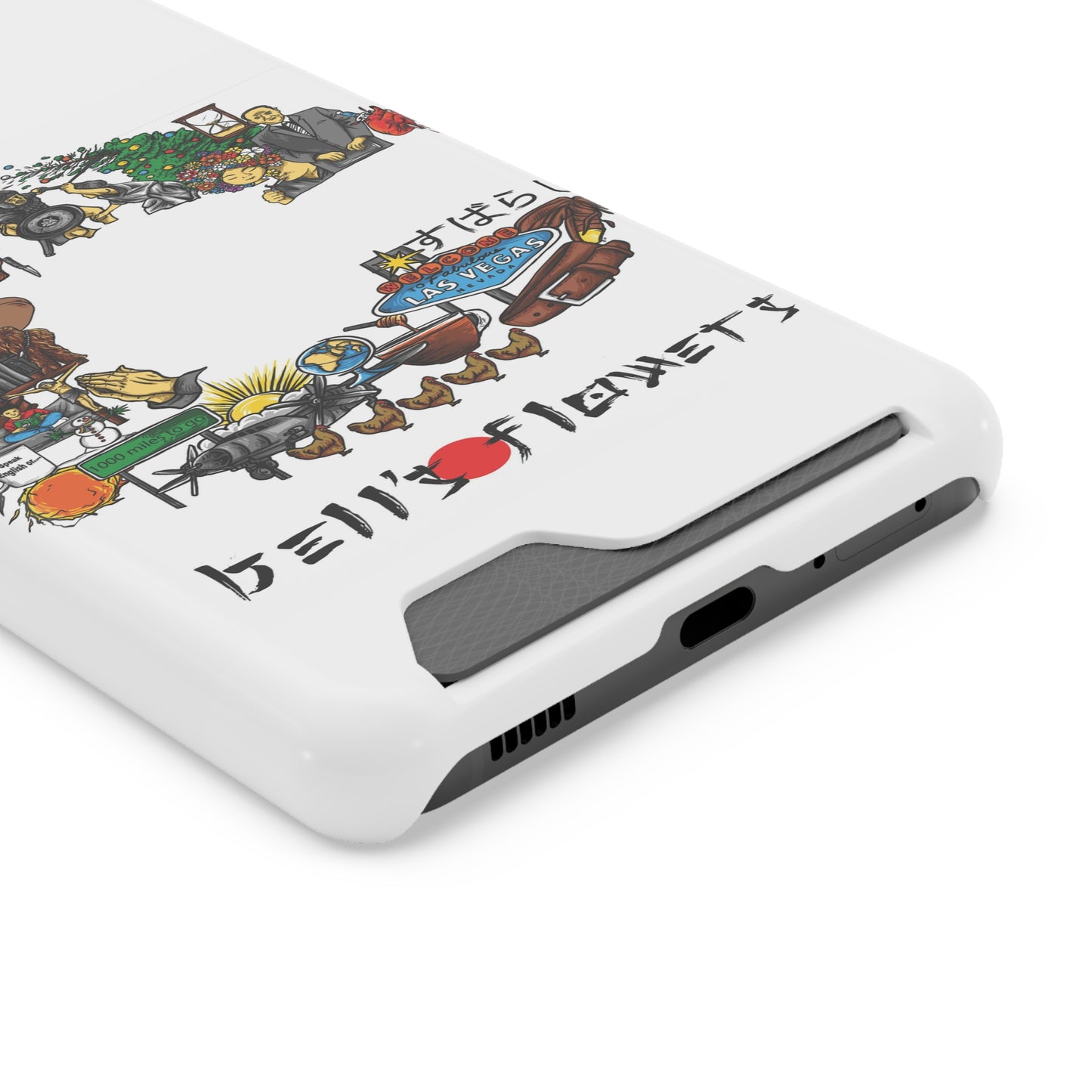 bell's flowers Album C original Phone Case With Card Holder