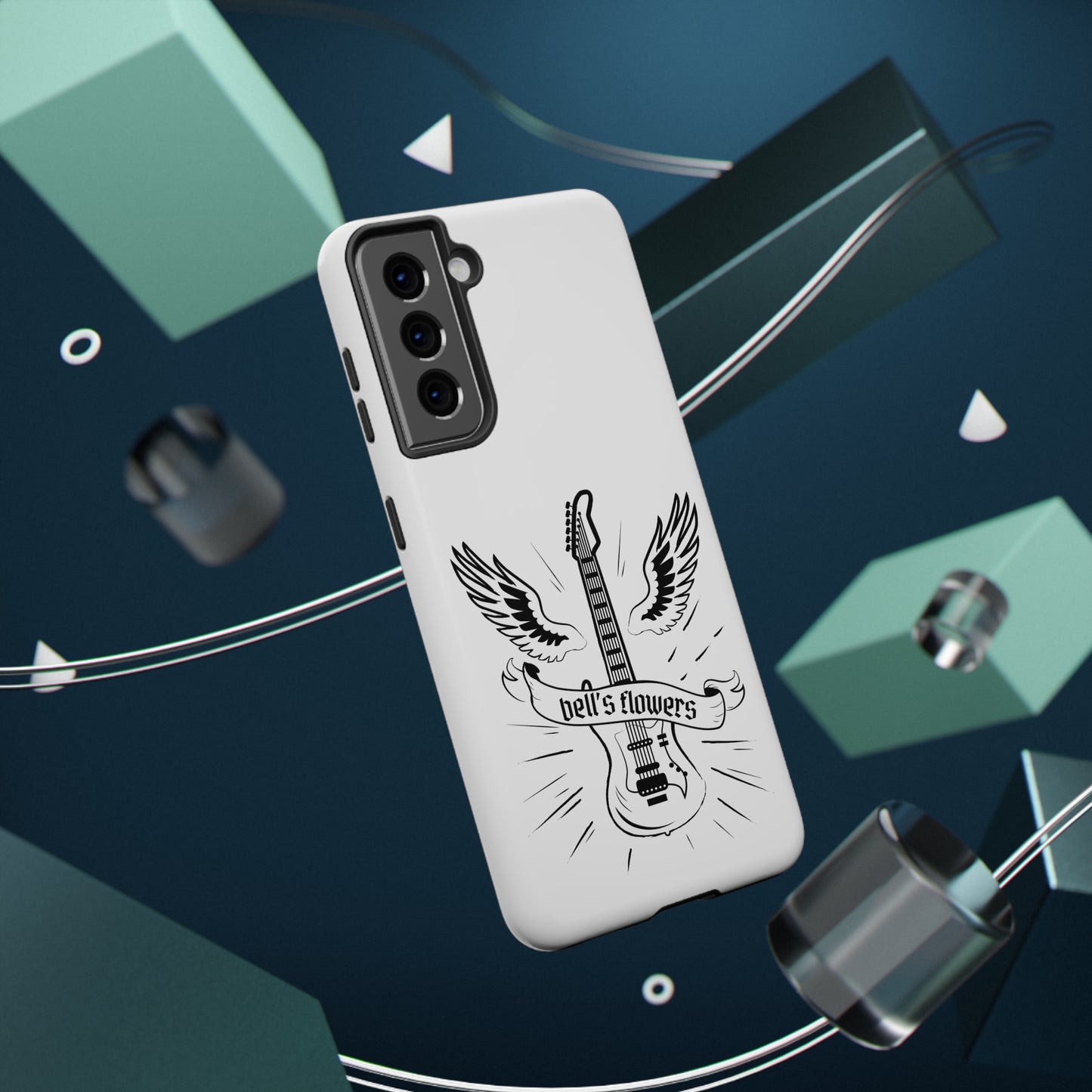 bell’s flowers Rock With Wings Phone Case