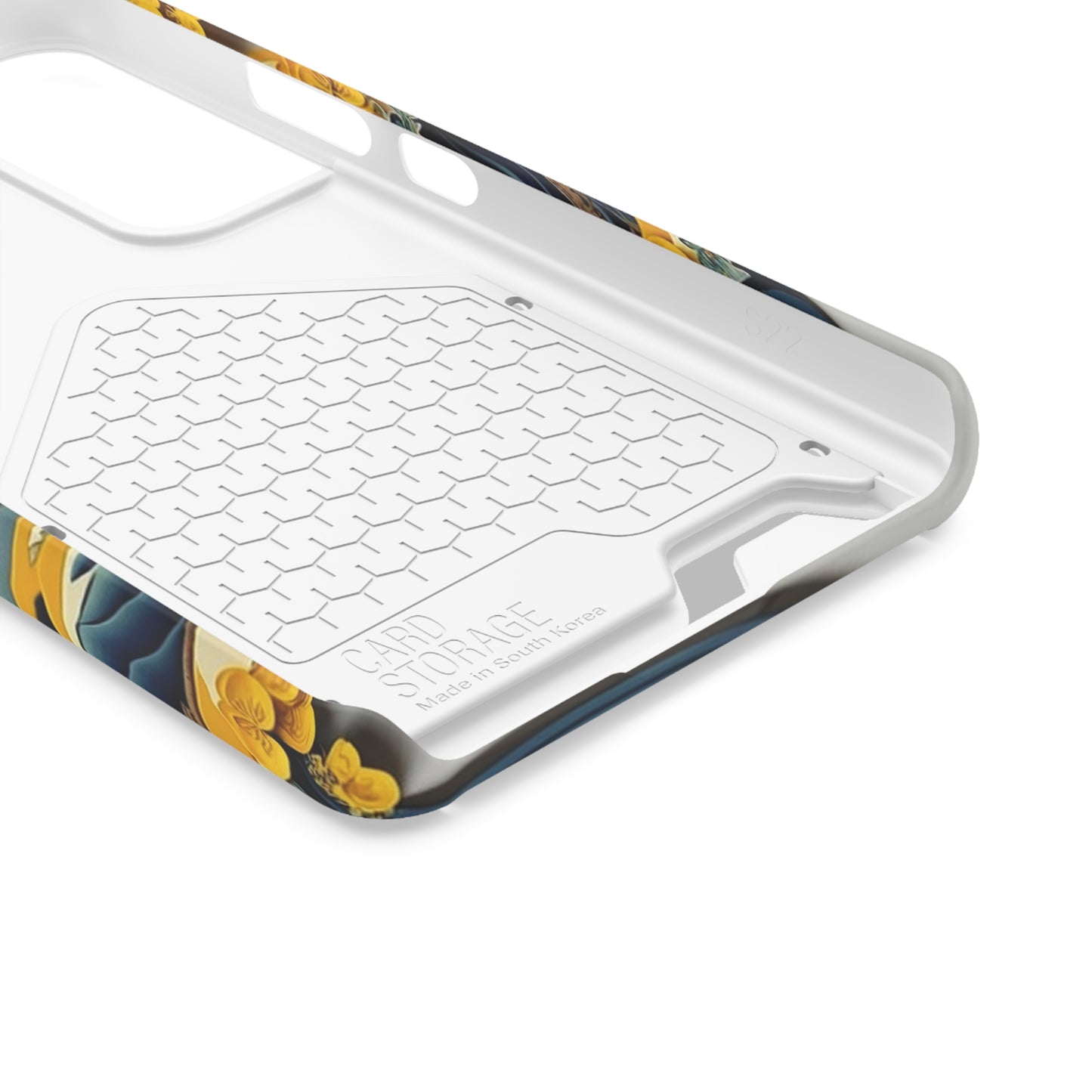 The Tourist White Phone Case With Card Holder