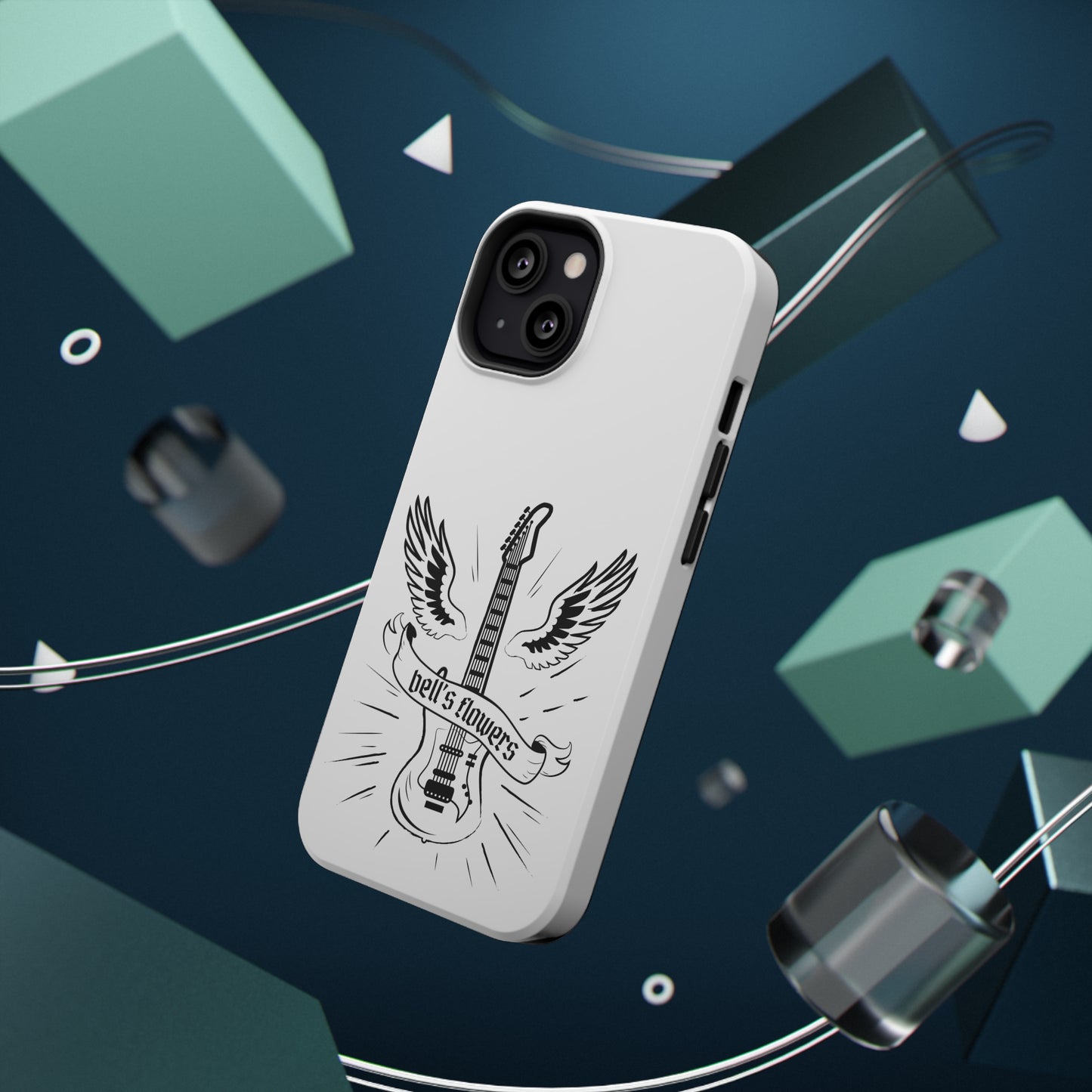 bell’s flowers Rock With Wings Phone Case