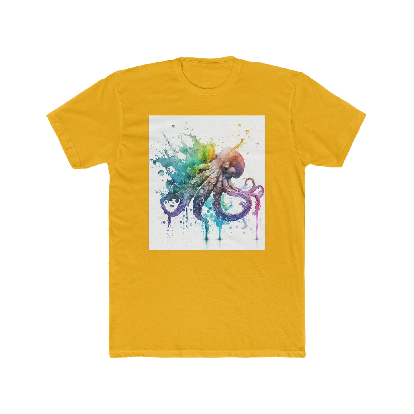 Octopus Drip Paint