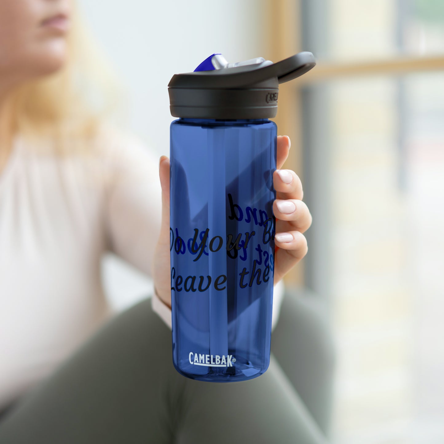 Do Your Best and Leave the Rest to God. CamelBak Eddy® Water Bottle, 20oz\25oz