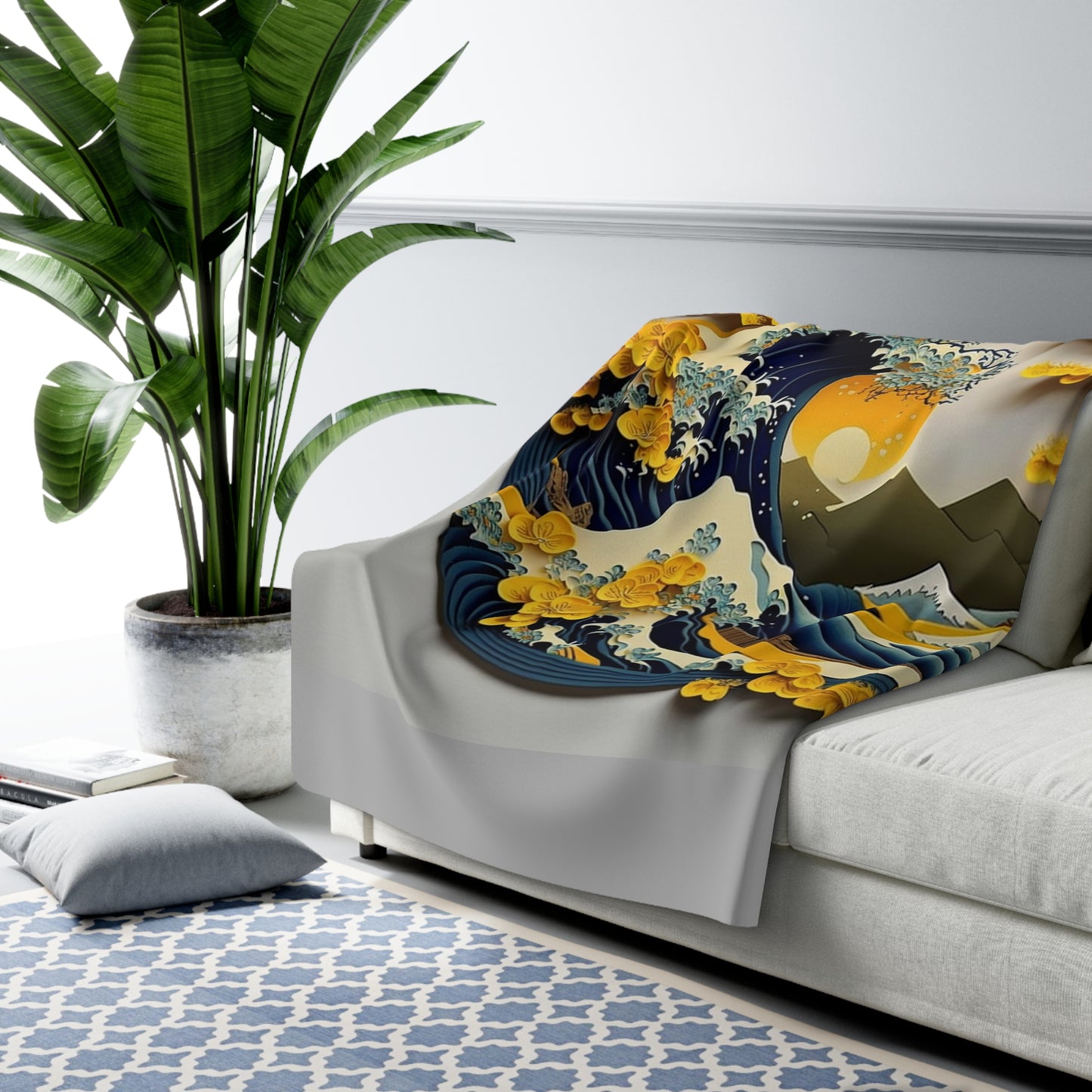 The Tourist Sherpa Fleece Blanket