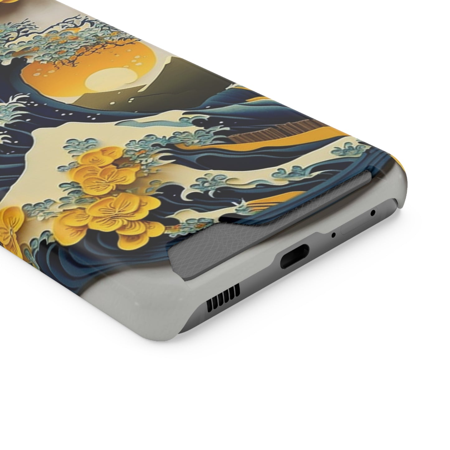 The Tourist White Phone Case With Card Holder