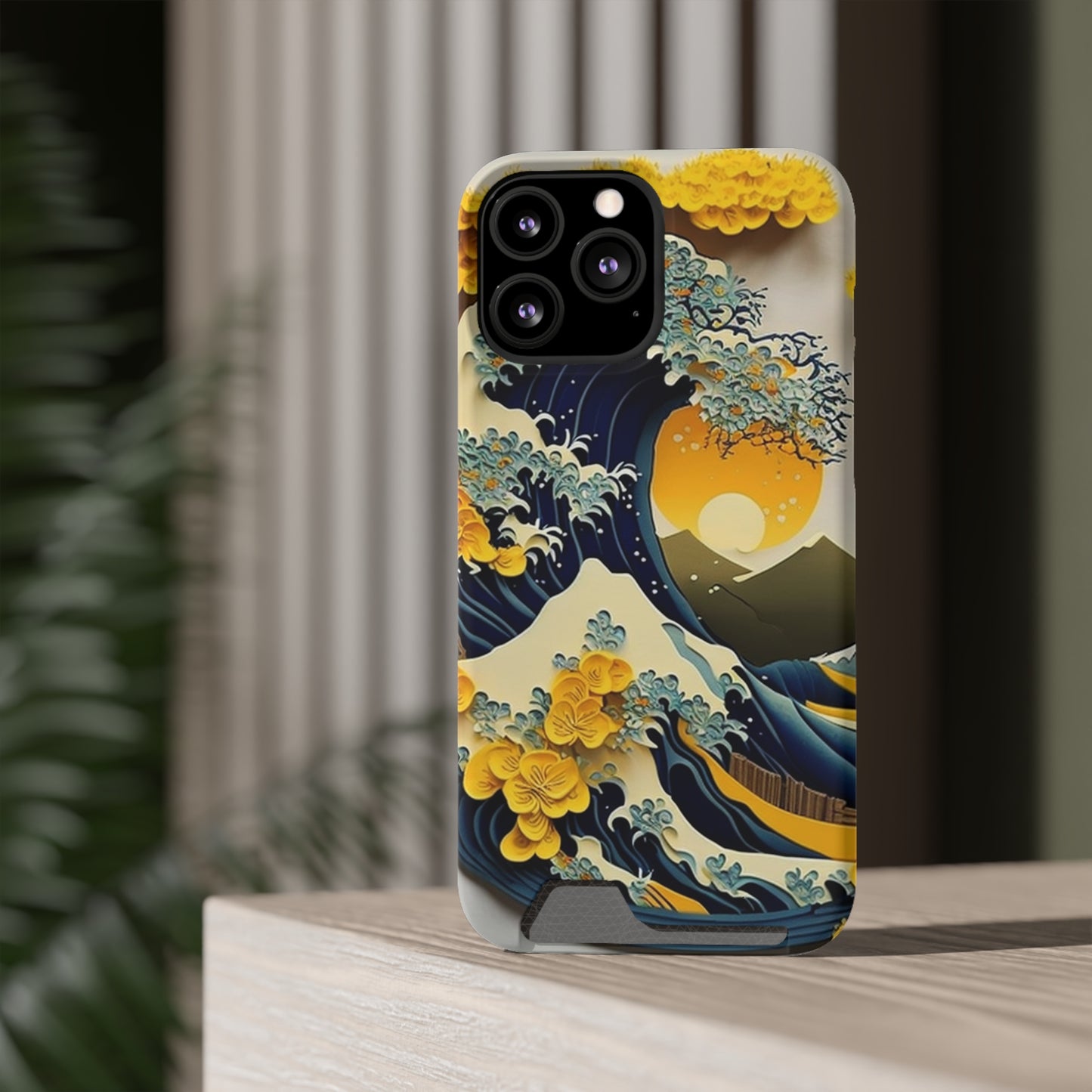 The Tourist White Phone Case With Card Holder