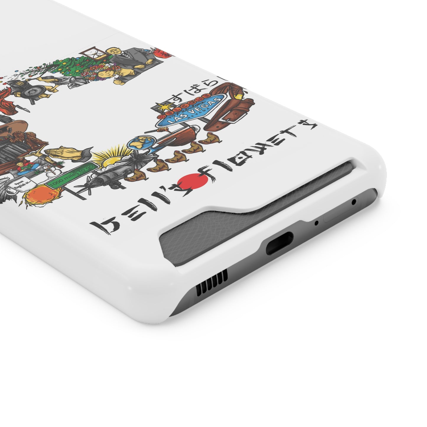 bell's flowers Album C original Phone Case With Card Holder