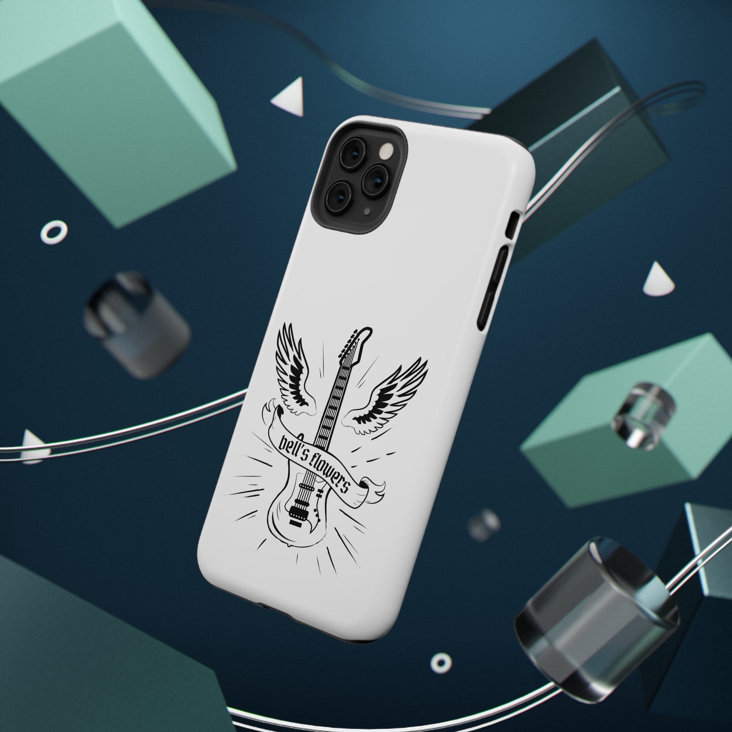 bell’s flowers Rock With Wings Phone Case