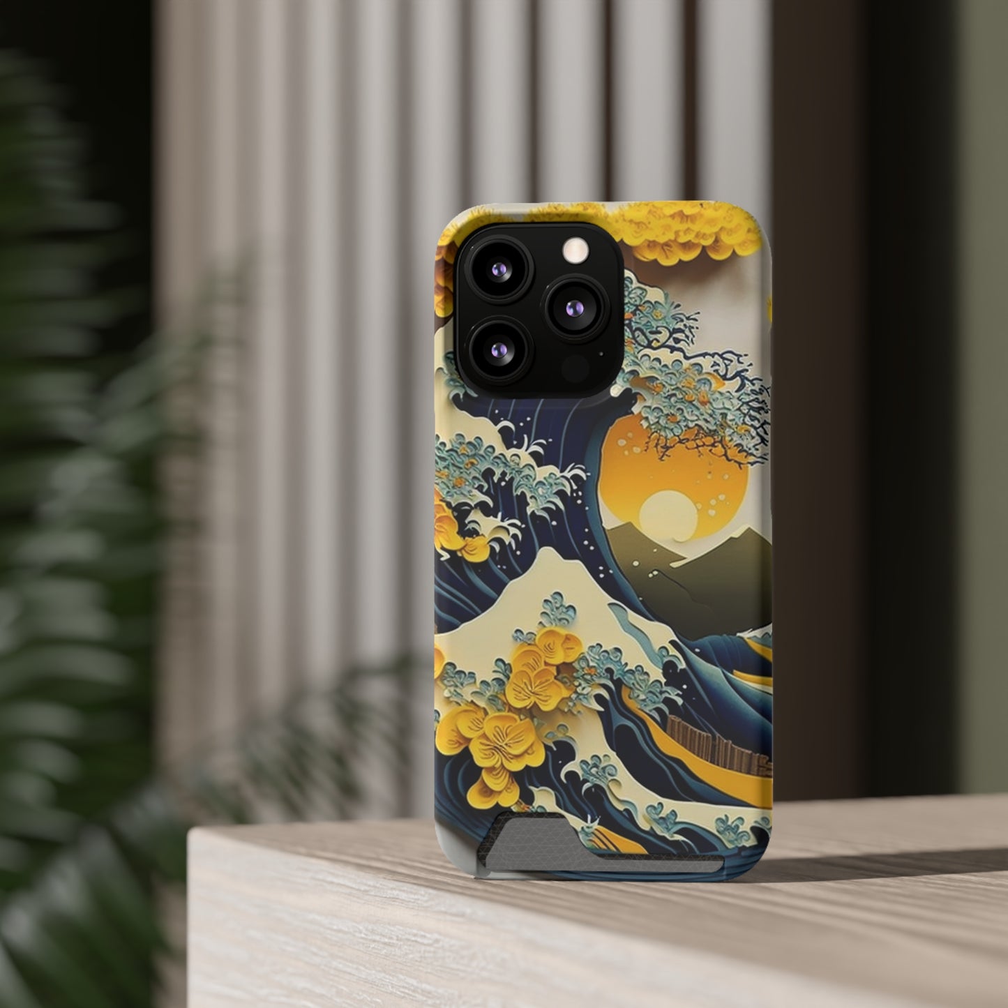 The Tourist White Phone Case With Card Holder