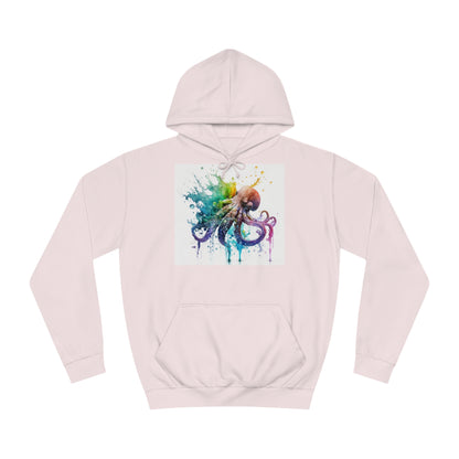 Octopus Drip Paint Hoodie