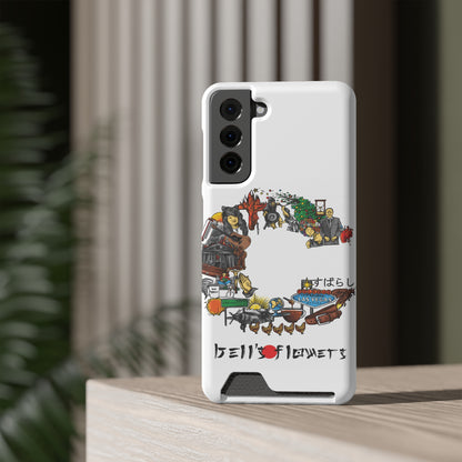 bell's flowers Album C original Phone Case With Card Holder