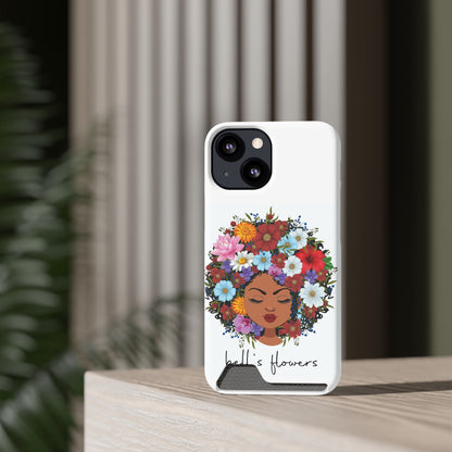 bell's flowers Original Logo Phone Case With Card Holder