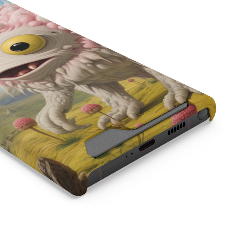 Snuffleupagus 2 Phone Case With Card Holder