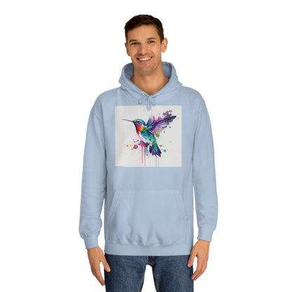 Hummingbird Watercolor Hoodie