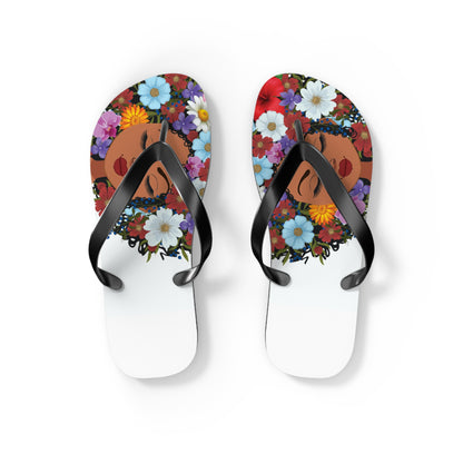 bell's flowers Original Logo Flip Flops