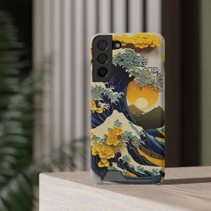 The Tourist White Phone Case With Card Holder