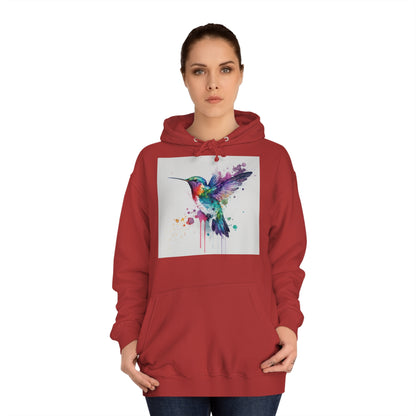 Hummingbird Watercolor Hoodie