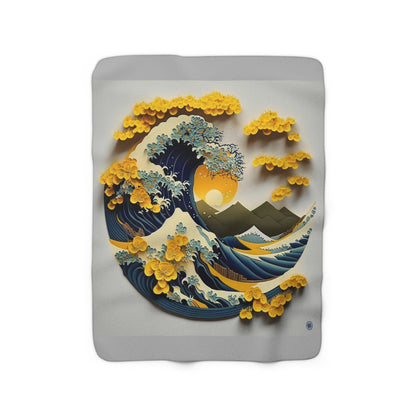 The Tourist Sherpa Fleece Blanket