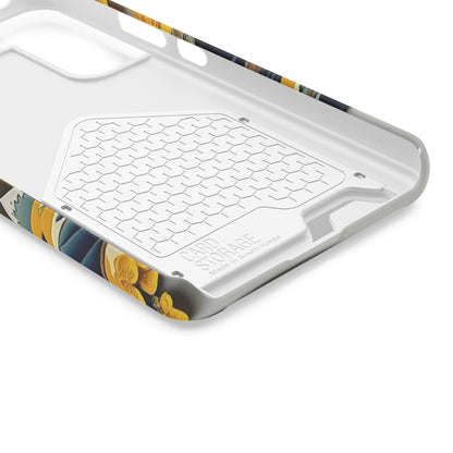 The Tourist White Phone Case With Card Holder