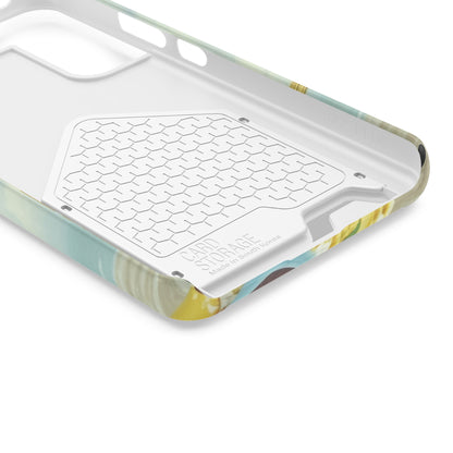 False Banana Phone Case With Card Holder