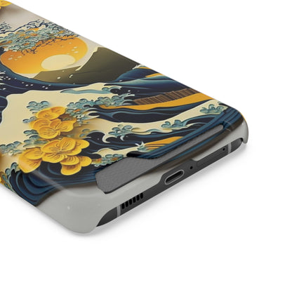 The Tourist White Phone Case With Card Holder