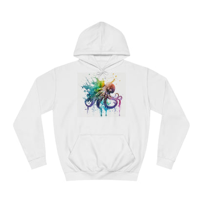 Octopus Drip Paint Hoodie