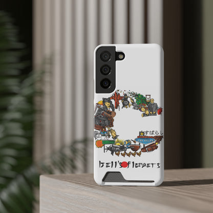 bell's flowers Album C original Phone Case With Card Holder