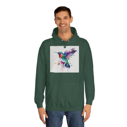 Hummingbird Watercolor Hoodie