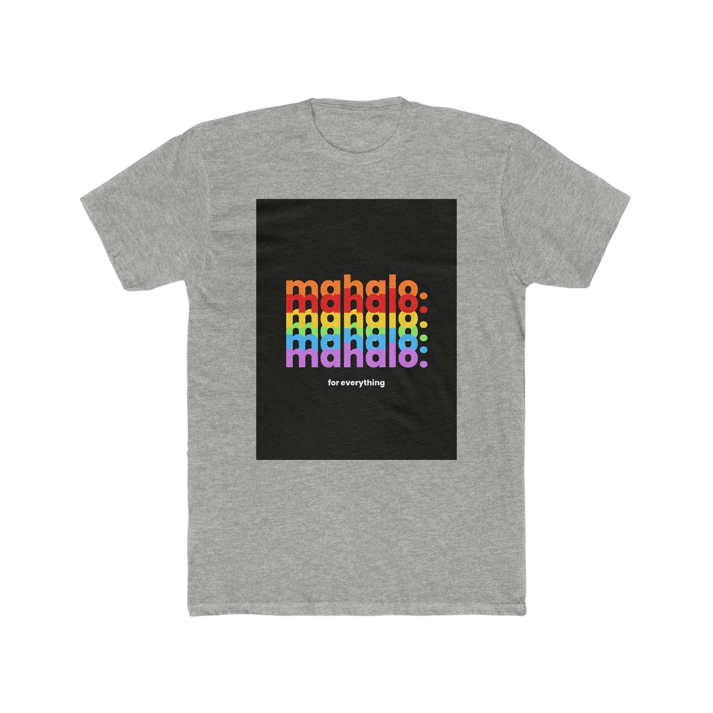 Colorful Mahalo