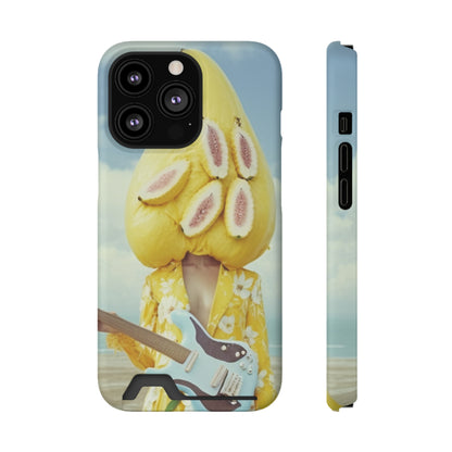False Banana Phone Case With Card Holder