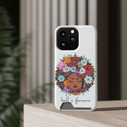bell's flowers Original Logo Phone Case With Card Holder